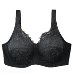 Elila Isabella Lace Underwire Bra Black, Grey