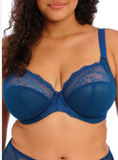 Elomi Charley Underwire  Stretch Plunge Bra Black, Pink, Petrol