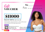 Valentine's Gift Voucher - Professional Measurement and Fitting - Valentine's Intimates