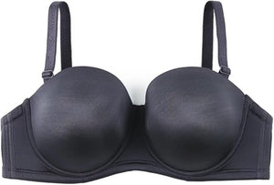 Women's Padded Push Up Sexy Bra with Removable Strap Silky Finish by Binnys