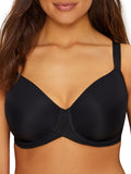 Paramour  Marvelous Side Smoothing T-Shirt Bra Black, Purple/Black Lily