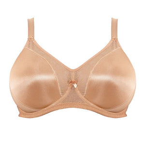 Goddess Yvette Banded Underwire Bra Black, Sand/Nude