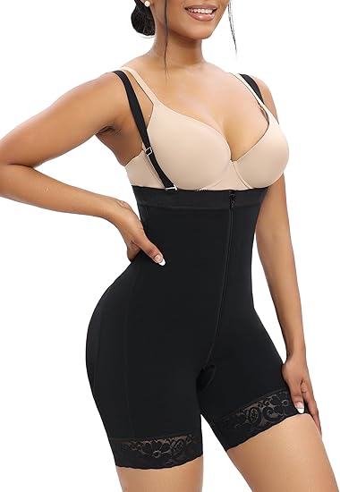 Faja Colombianas Shapewear for Women Tummy Control Butt Lifter Faja Body Shaper With Open Crotch