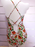 0051 Floral One Piece Swimsuit