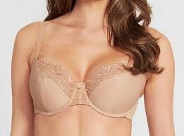 0027 Padded Embroidery Pipping Bras